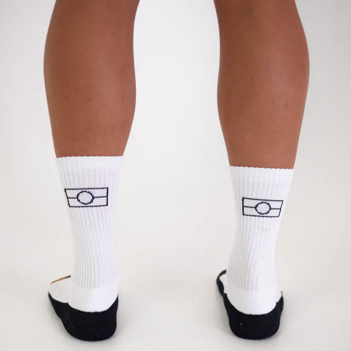 Clothing the Gaps - White Flag Socks