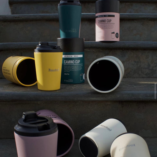 Fressko x Neutral - Reusable Coffee Cups Camino (12oz)