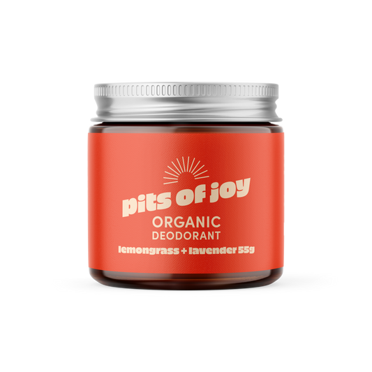 Pits of Joy - Organic Vegan Deodorant (Lemongrass + Lavender)