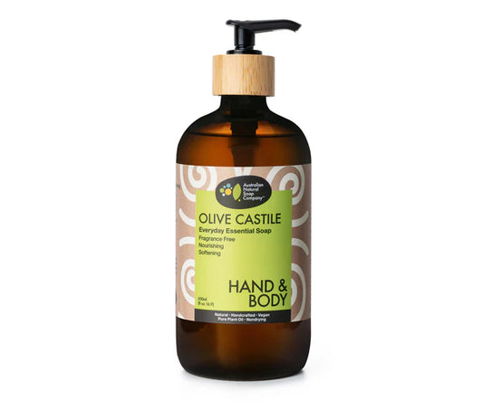 Australian Natural Soap Company - Olive Castile Hand & Body Wash