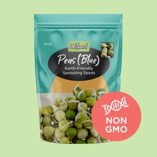 Untamed Health - Peas (Blue) Sprouting Seeds