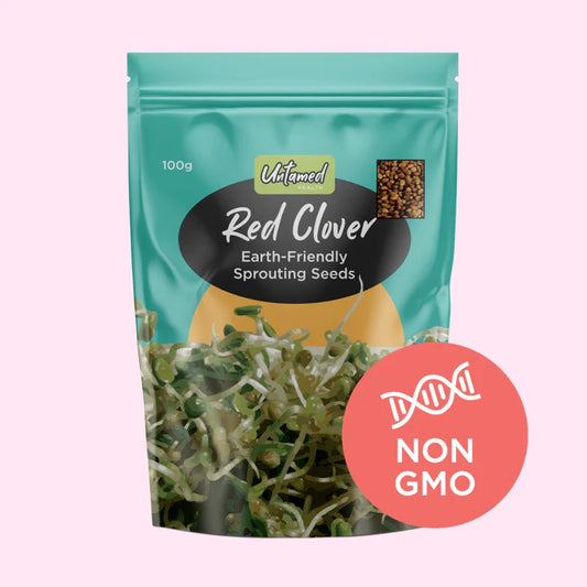 Untamed Health - Red Clover Sprouting Seeds