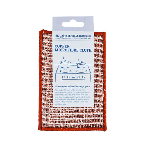 Redecker - Copper Microfibre Cloth (Grey)