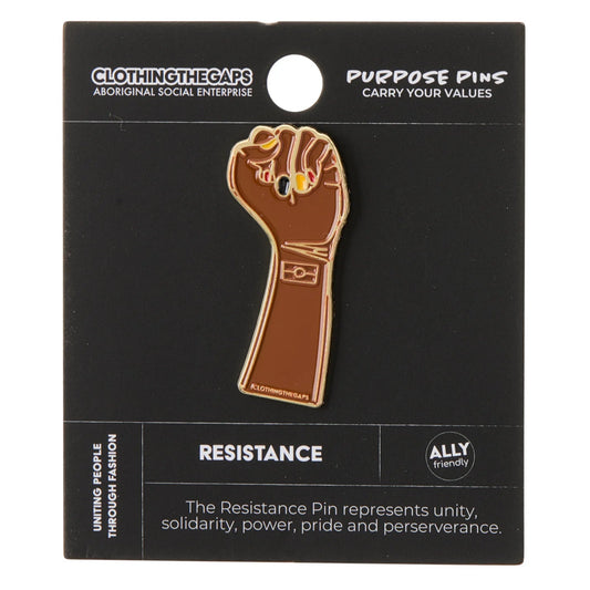 Clothing the Gaps - Resistance Pin
