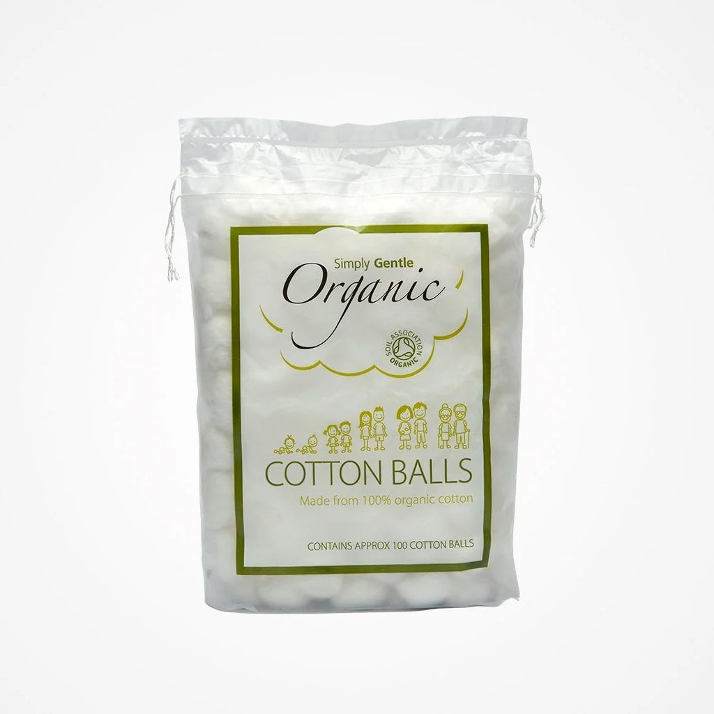 Simple Gentle Organic Cotton Balls