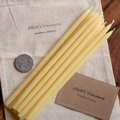 Elliot's Treasures - Extra Tall Beeswax Birthday Candle