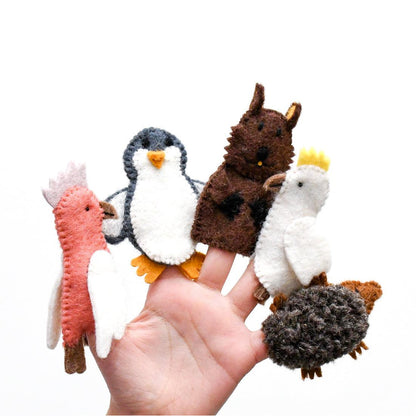 Tara Treasures - Finger Puppets Set (Australian Animals)