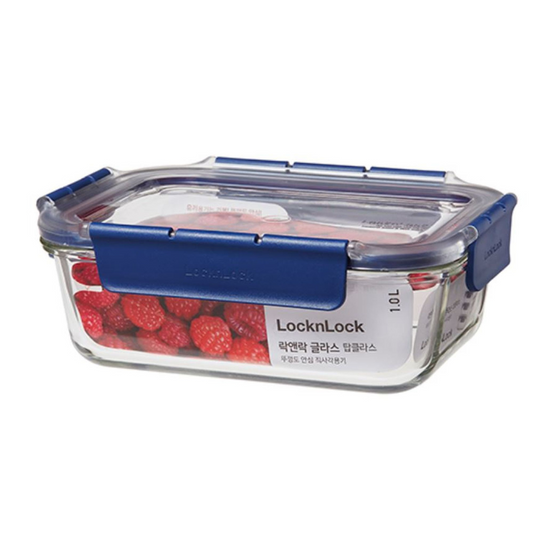 LocknLock - Glass Rectangular Container (1L)