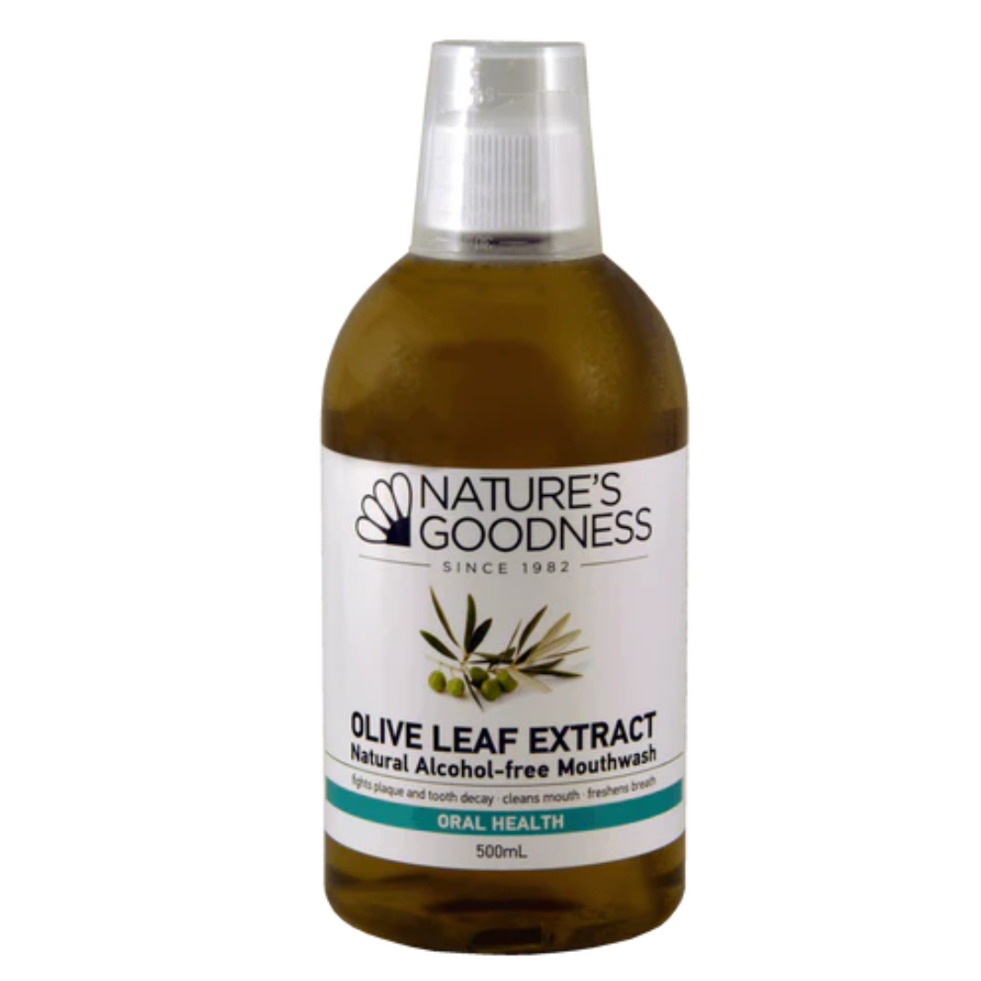 Nature's Goodness - Olive Leaf Alcohol Free Mouthwash
