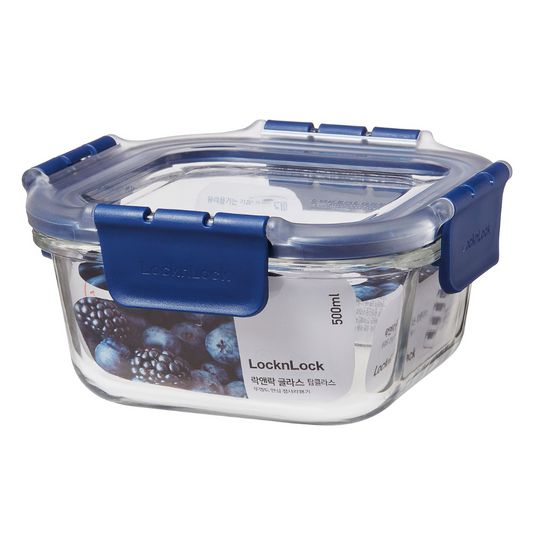 LocknLock - Glass Square Container (500ml)