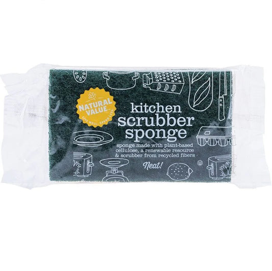 Natural Value Kitchen Scrubber Sponge