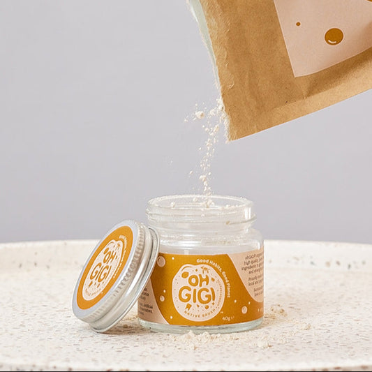 ohGiGi - Hydroxyapatite Tooth Powder 'Native Brush'