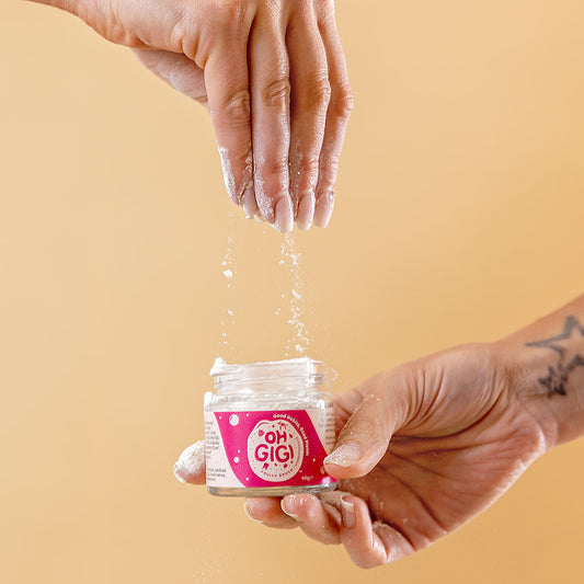 ohGiGi - Hydroxyapatite Tooth Powder 'Fruity Brush'