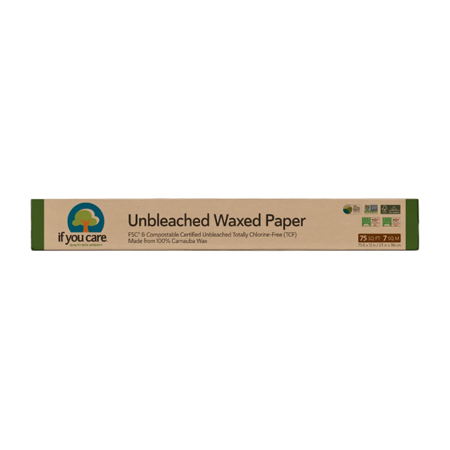 If You Care - Unbleached Waxed Paper