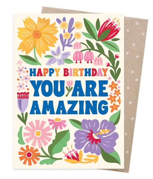 Earth Greetings - Greeting A5 Cards | Amazing Birthday