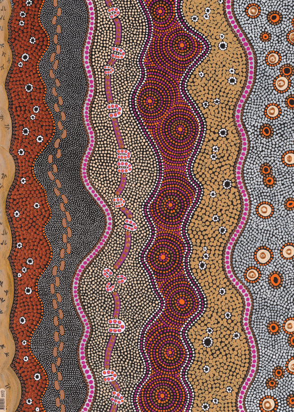 Earth Greetings - Recycled Folded Wrapping Paper | Ancestors in the Sky