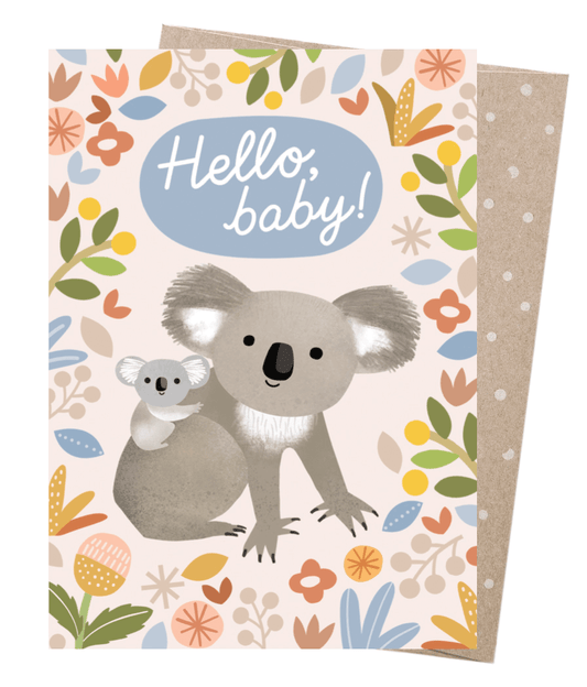 Earth Greetings - Greeting A5 Cards | Bouncing Baby Koala