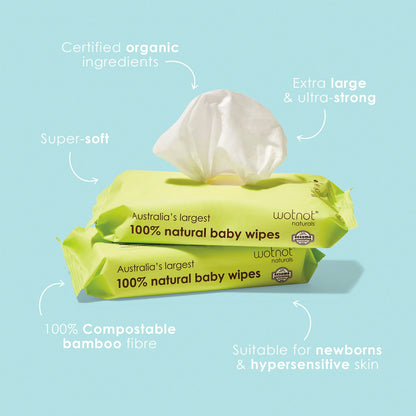 WotNot Natural Baby Wipes