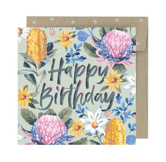 Earth Greetings - Mini Card | Birthday Bushwalk