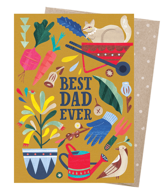 Earth Greetings - Greeting A5 Cards | Best Dad Gardener