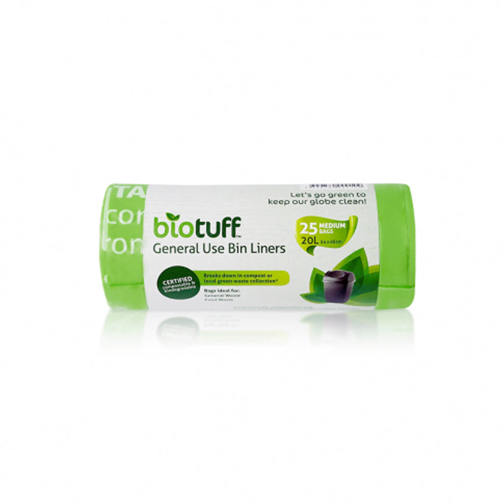 Biotuff General Use Bin Liners  - Home Compostable