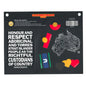 Clothing the Gaps - Honour Country Sticker Sheet (Black)