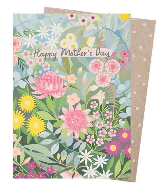 Earth Greetings - Greeting A5 Cards | Mother's Day Bush Bouquet