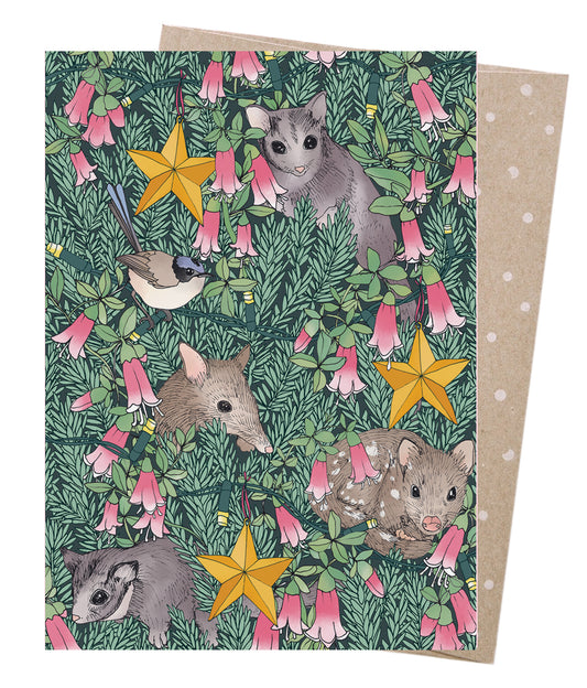 Earth Greetings - Greeting A5 Cards | Baby Bush Christmas