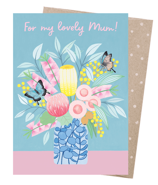 Earth Greetings - Greeting A5 Cards | Lovely Mum Butterflies