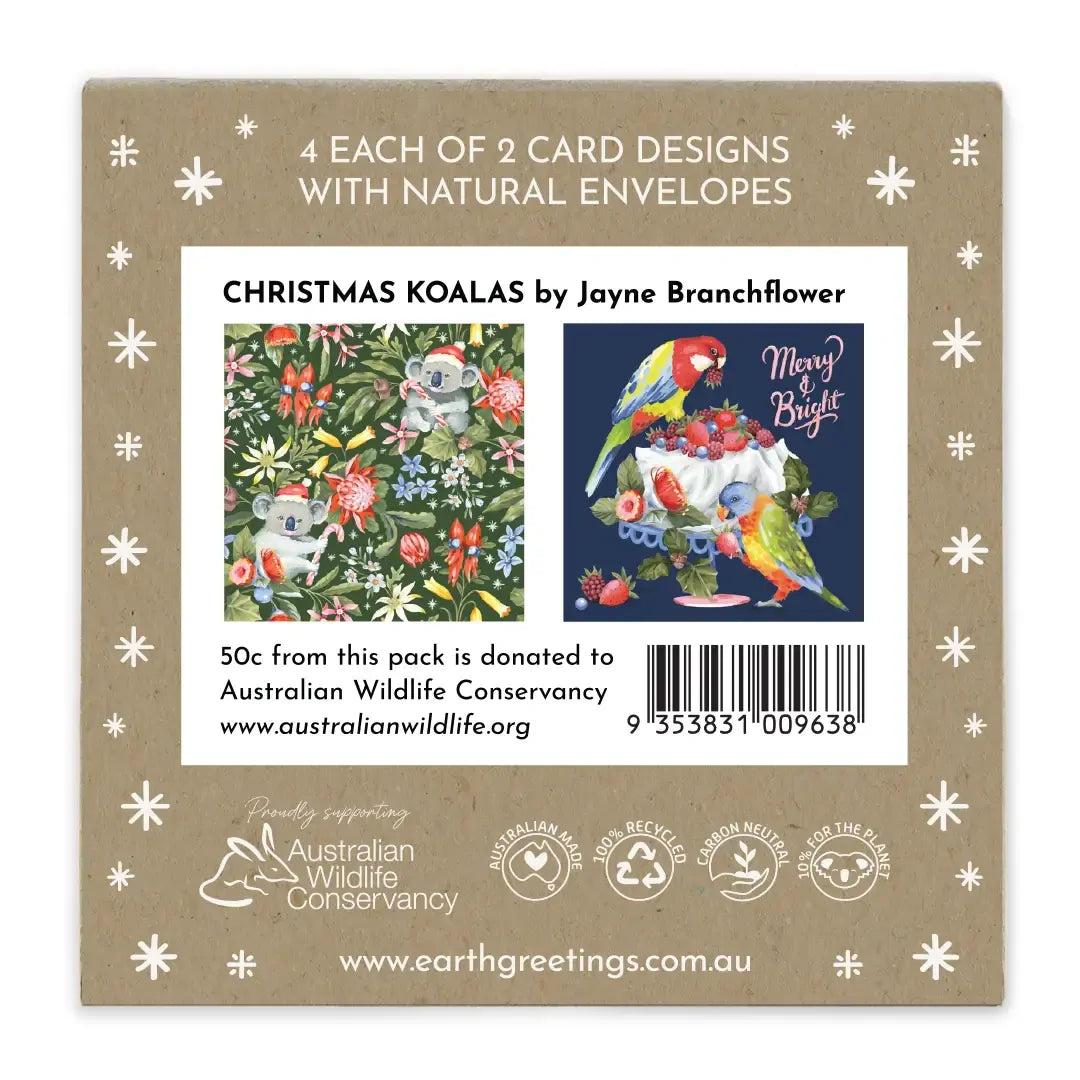 Earth Greetings - Boxed Christmas Cards | Christmas Koalas
