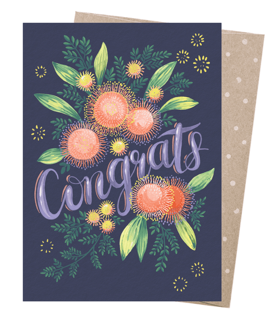 Earth Greetings - Greeting A5 Cards | Congrats Hakea