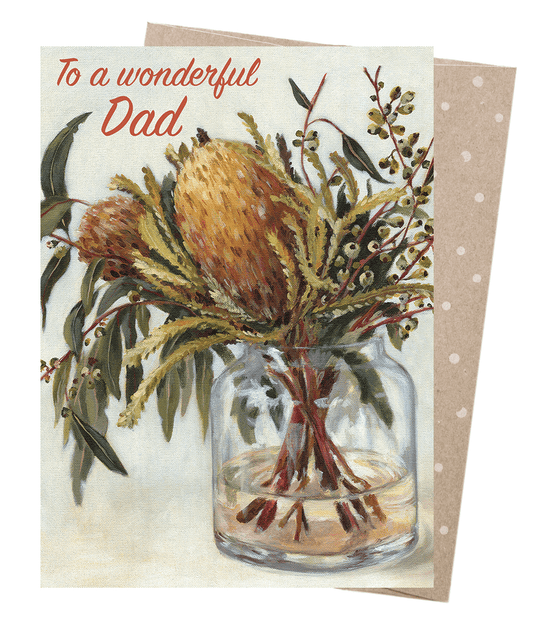 Earth Greetings - Greeting A5 Cards | Wonderful Dad