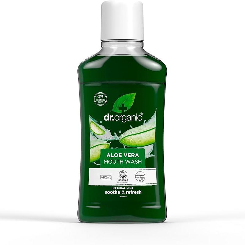 Dr. Organic Aloe Vera Mouthwash 500ml