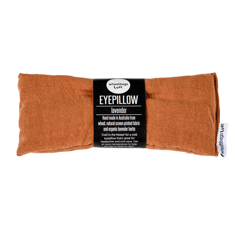 Wheatbags Love - Linen Eyepillow (Copper)