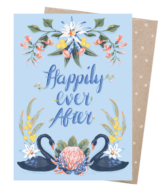 Earth Greetings - Greeting A5 Cards | Ever After Swans
