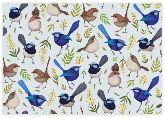 Earth Greetings - Recycled Folded Wrapping Paper | Fairy Wonderland