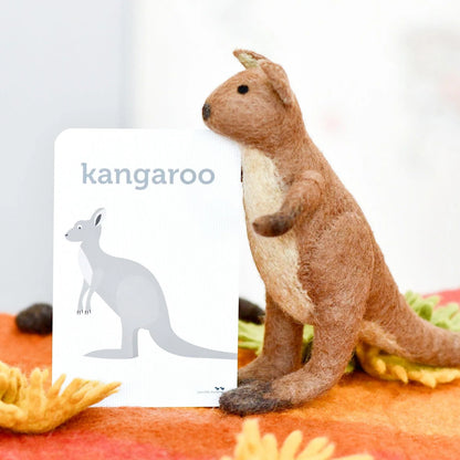 Tara Treasures - Kangaroo Felt Toy