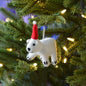Tara Treasures - Polar Bear Cub Christmas Ornament