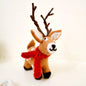 Tara Treasures - Felt Reindeer with Red Scarf Toy