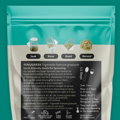 Untamed Health - Fenugreek Sprouting Seeds