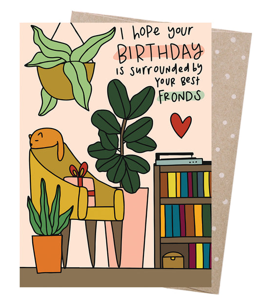 Earth Greetings - Greeting A5 Cards | Best Fronds Birthday