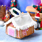 Tara Treasures - Pink Gingerbread House Bag