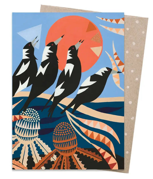 Earth Greetings - Greeting A5 Cards | Magpie Chorus
