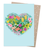 Earth Greetings - Greeting A5 Cards | Heart of Flowers