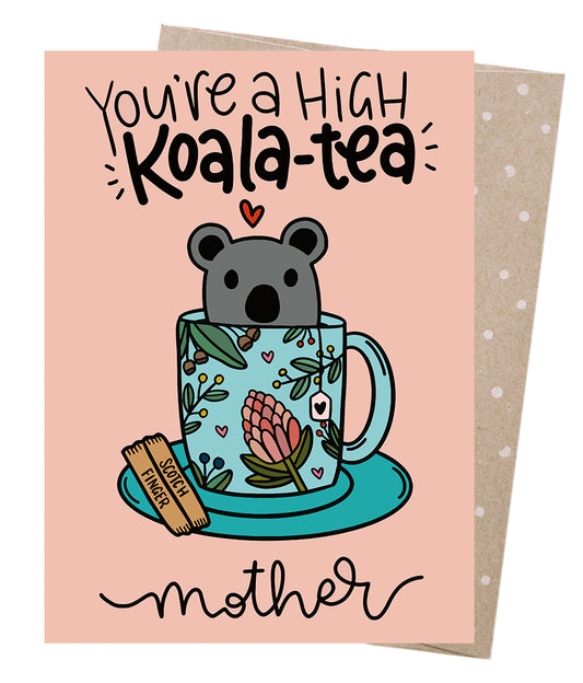 Earth Greetings - Greeting A5 Cards | Koala Tea Mum