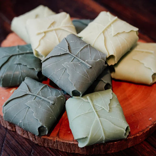 Dindi Naturals - Wrapped Leaf Soaps