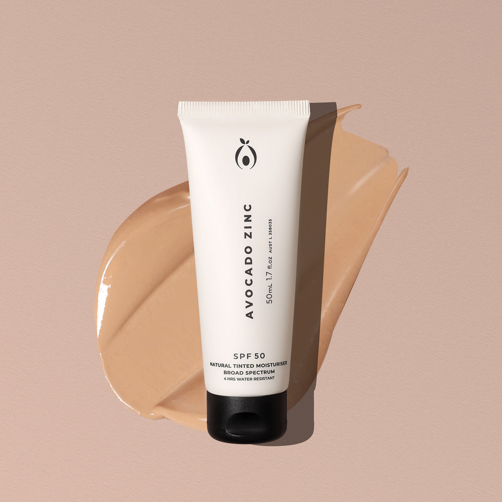 Avocado Zinc - SPF 50 Natural Tinted Moisturiser