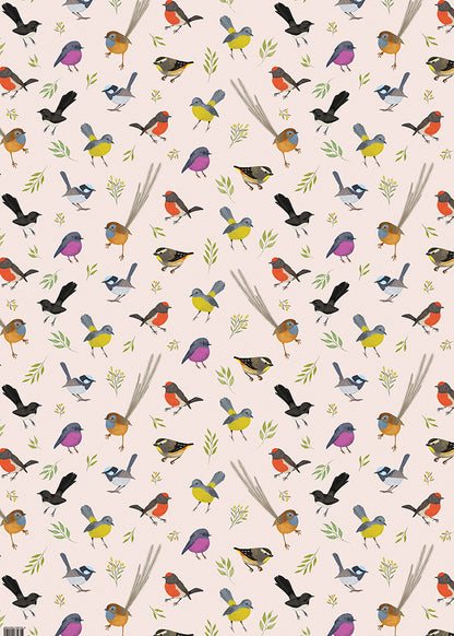 Earth Greetings - Recycled Folded Wrapping Paper | Little Birdies