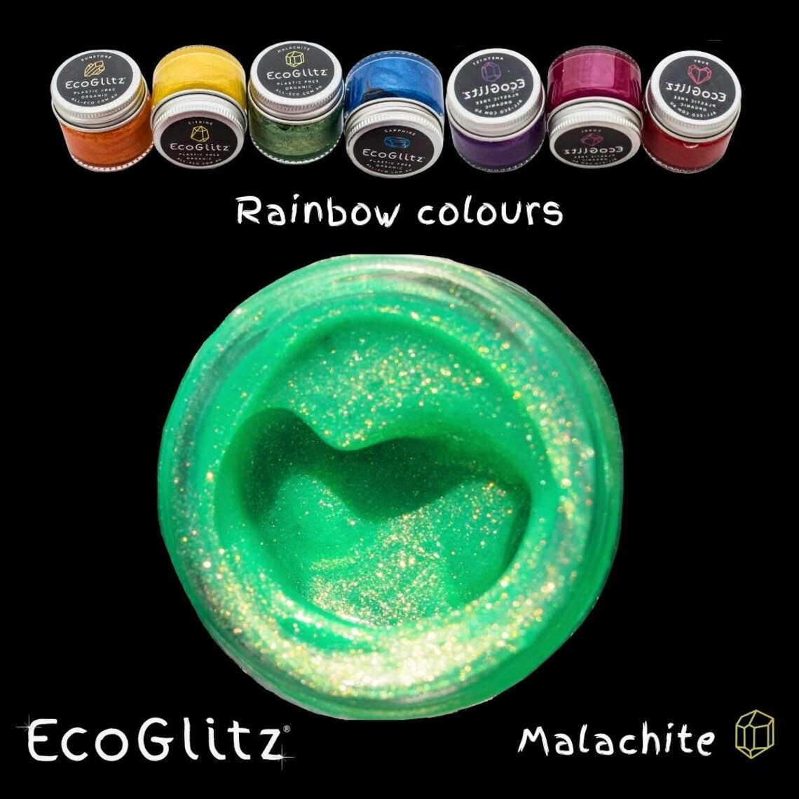 EcoGlitz - Crystal Biodegradable Glitters