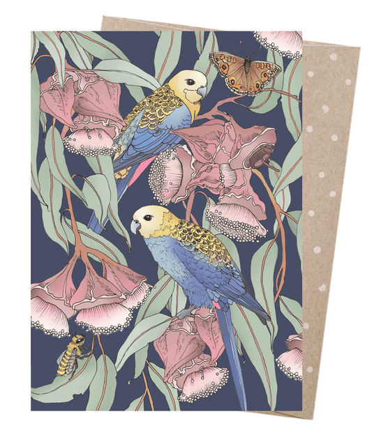 Earth Greetings - Greeting A5 Cards | Rosellas Amongst The Mallee
